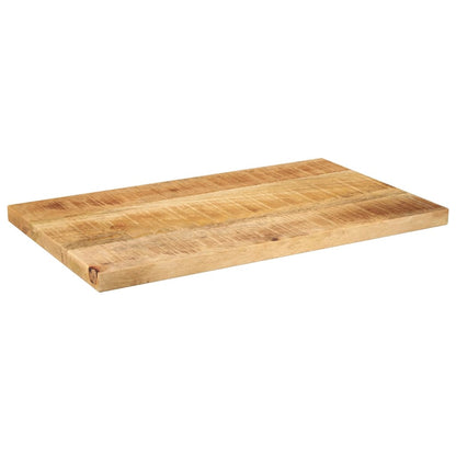 Piano per Tavolo 50x40x3,8 cm Rettangolare Legno Mango Grezzo