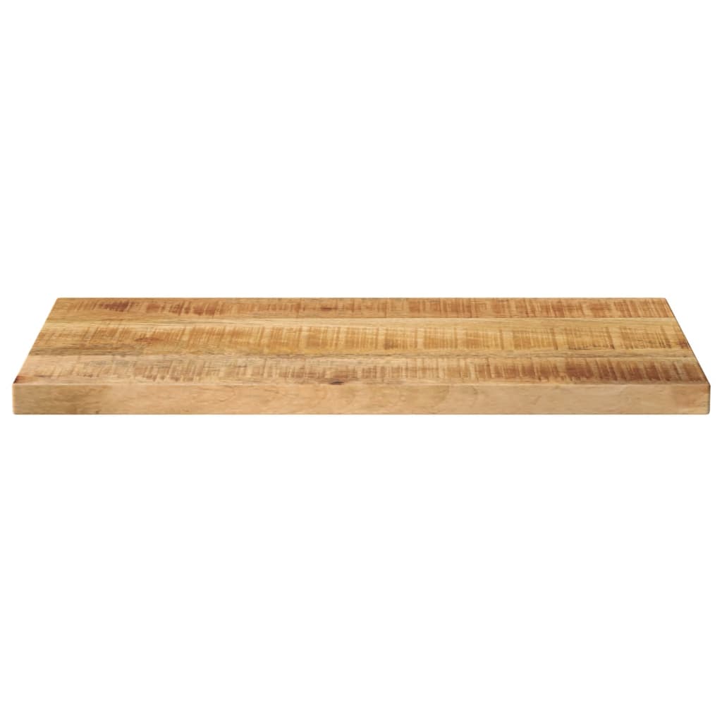Piano per Tavolo 50x40x3,8 cm Rettangolare Legno Mango Grezzo