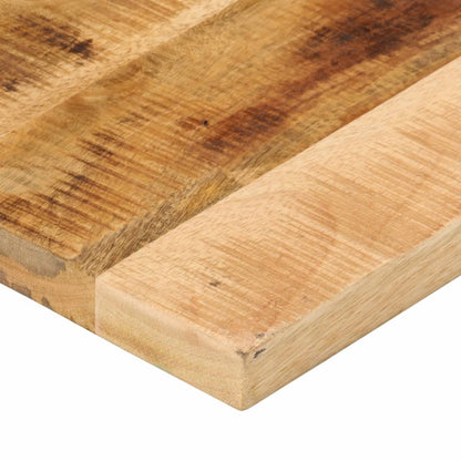 Piano per Tavolo 50x40x3,8 cm Rettangolare Legno Mango Grezzo
