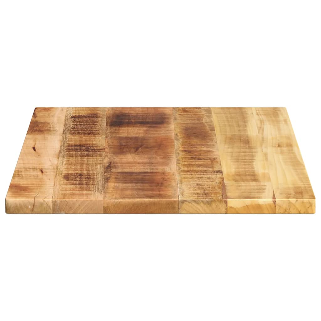 Piano per Tavolo 70x50x3,8 cm Rettangolare Legno Mango Grezzo
