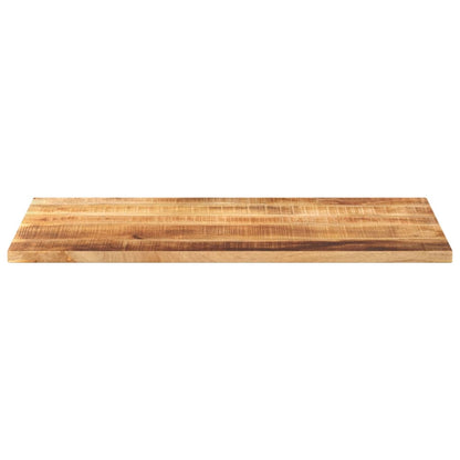 Piano per Tavolo 100x50x3,8 cm Rettangolare Legno Mango Grezzo