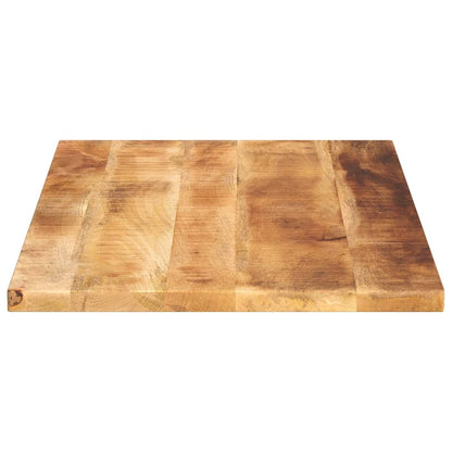 Piano per Tavolo 100x50x3,8 cm Rettangolare Legno Mango Grezzo