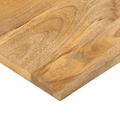 Piano per Tavolo 60x20x2,5cm Rettangolare Legno Massello Mango