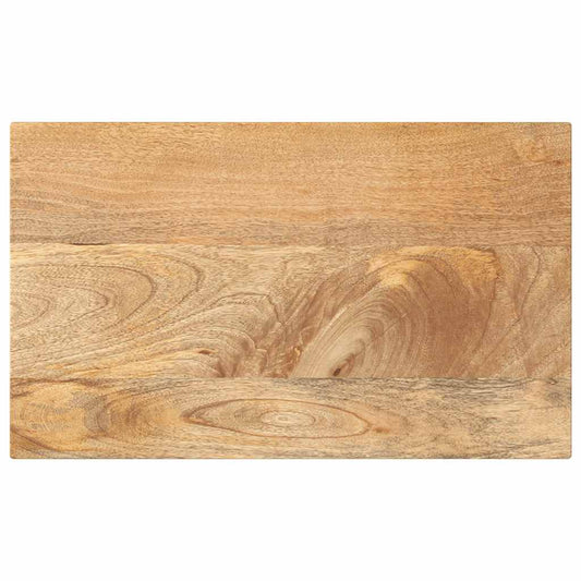 Piano per Tavolo 40x30x2,5 cm Rettangolare Legno Massello Mango