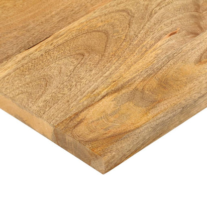 Piano per Tavolo 80x30x2,5 cm Rettangolare Legno Massello Mango