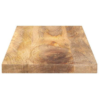 Piano per Tavolo 90x20x3,8 cm Rettangolare Legno Massello Mango