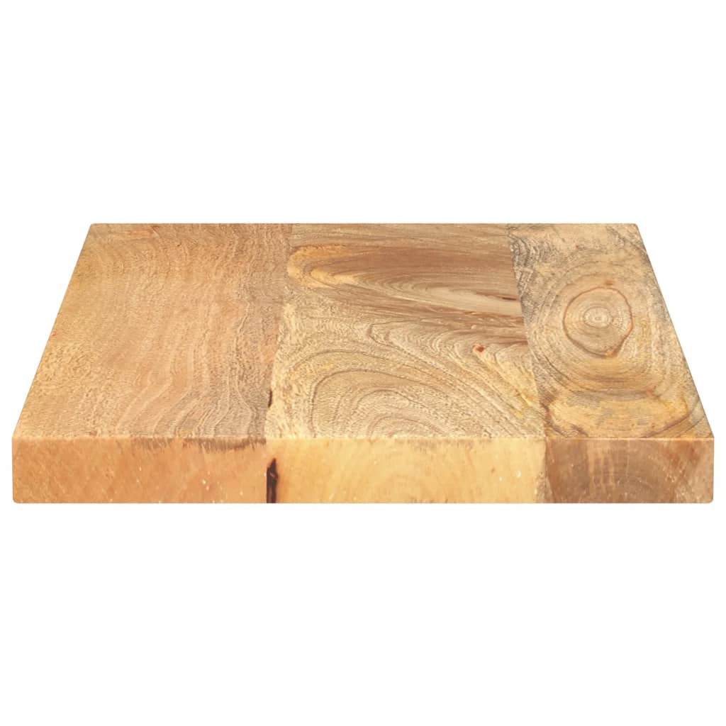 Piano per Tavolo 40x30x3,8 cm Rettangolare Legno Massello Mango