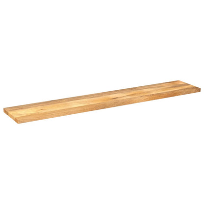 Piano per Tavolo 180x30x3,8cm Rettangolare Legno Massello Mango | homemem39