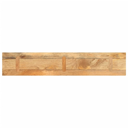 Piano per Tavolo 180x30x3,8cm Rettangolare Legno Massello Mango | homemem39
