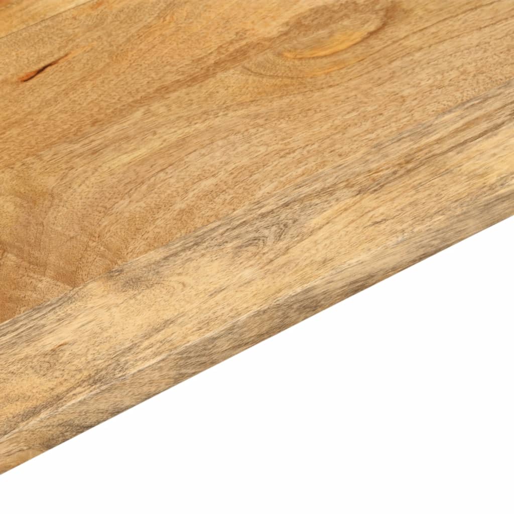 Piano per Tavolo 180x30x3,8cm Rettangolare Legno Massello Mango | homemem39