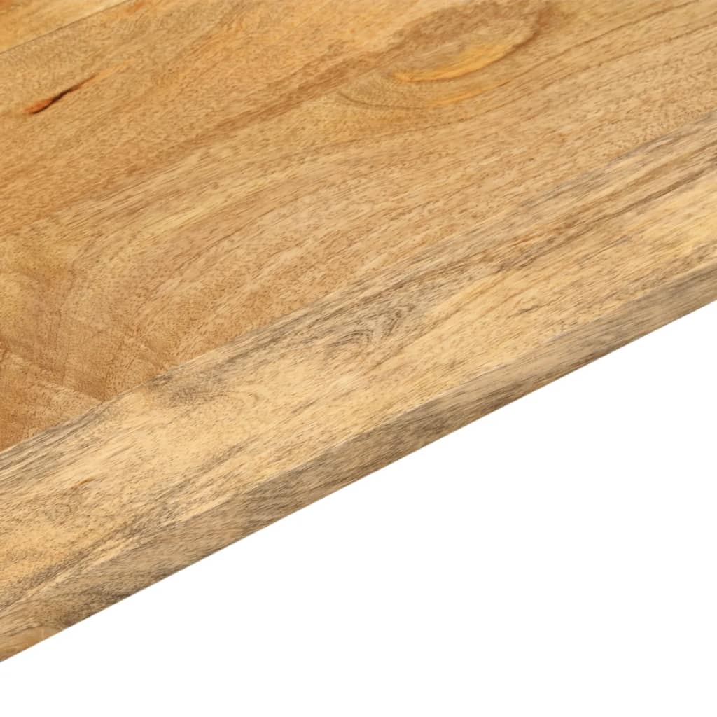 Piano per Tavolo 70x40x3,8 cm Rettangolare Legno Massello Mango | homemem39