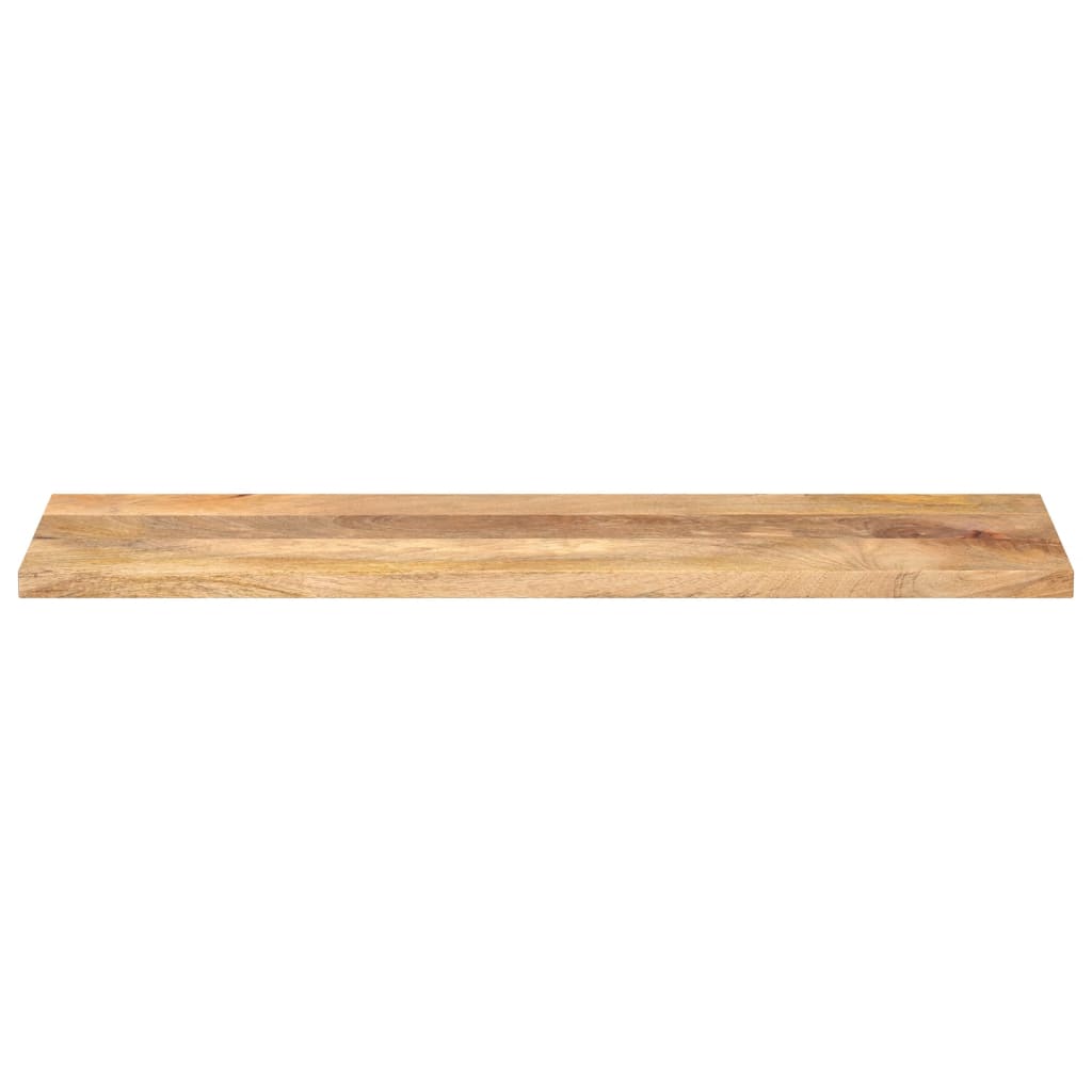 Piano per Tavolo 110x40x3,8cm Rettangolare Legno Massello Mango