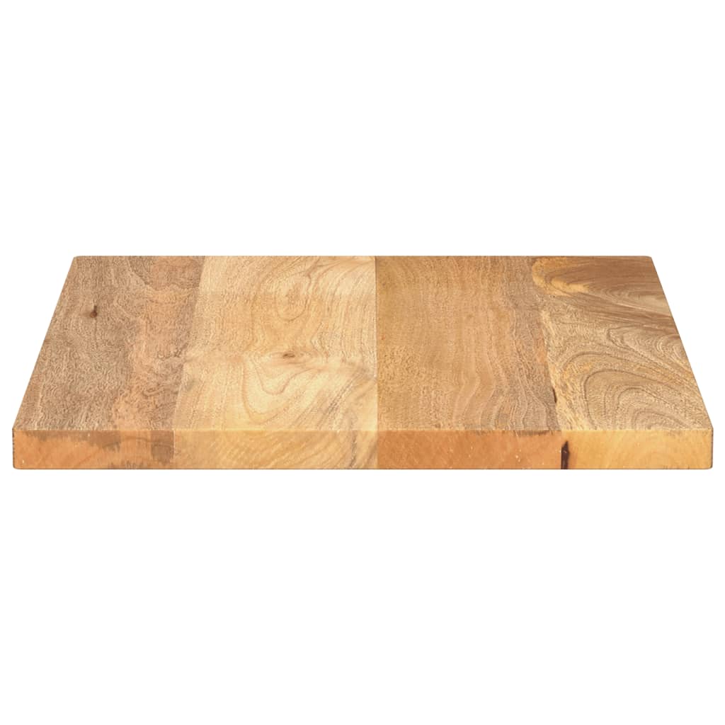 Piano per Tavolo 60x50x3,8 cm Rettangolare Legno Massello Mango