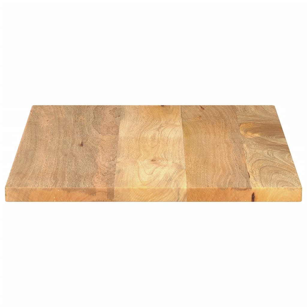 Piano per Tavolo 70x50x3,8 cm Rettangolare Legno Massello Mango