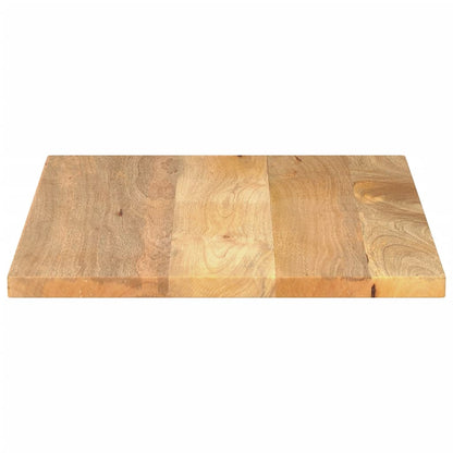 Piano per Tavolo 70x50x3,8 cm Rettangolare Legno Massello Mango