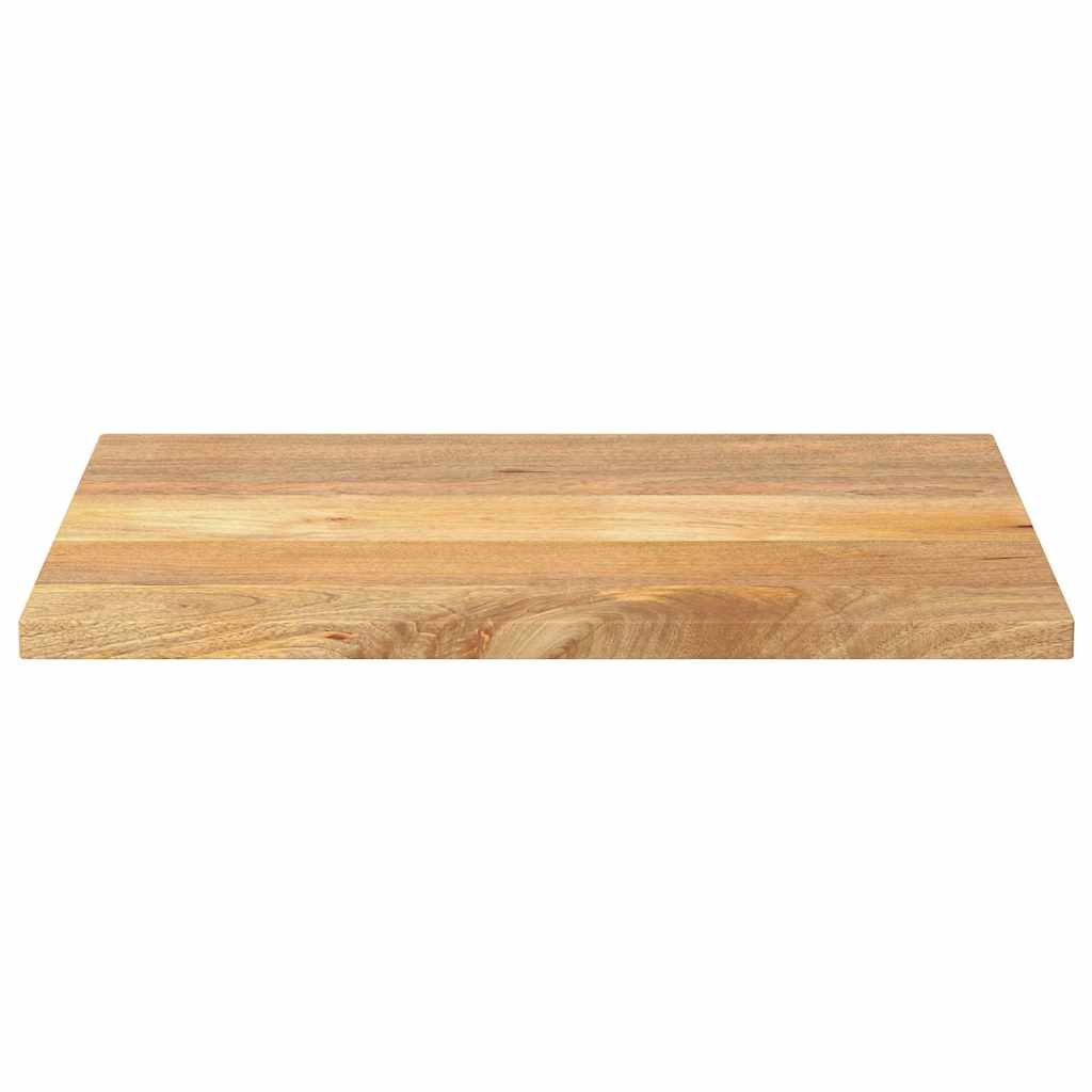 Piano per Tavolo 90x60x3,8 cm Rettangolare Legno Massello Mango