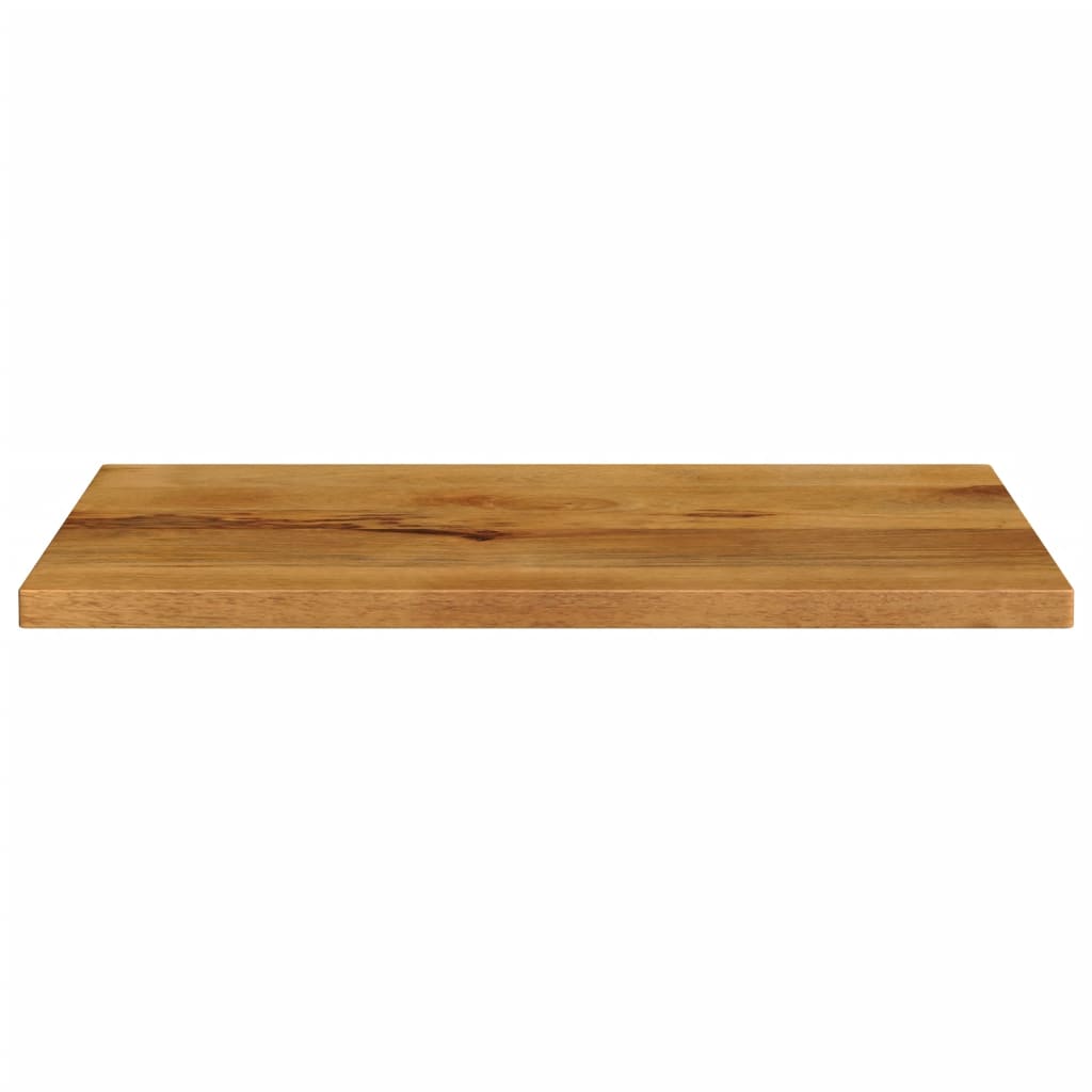 Piano per Tavolo 80x70x2,5 cm Rettangolare Legno Massello Mango | homemem39