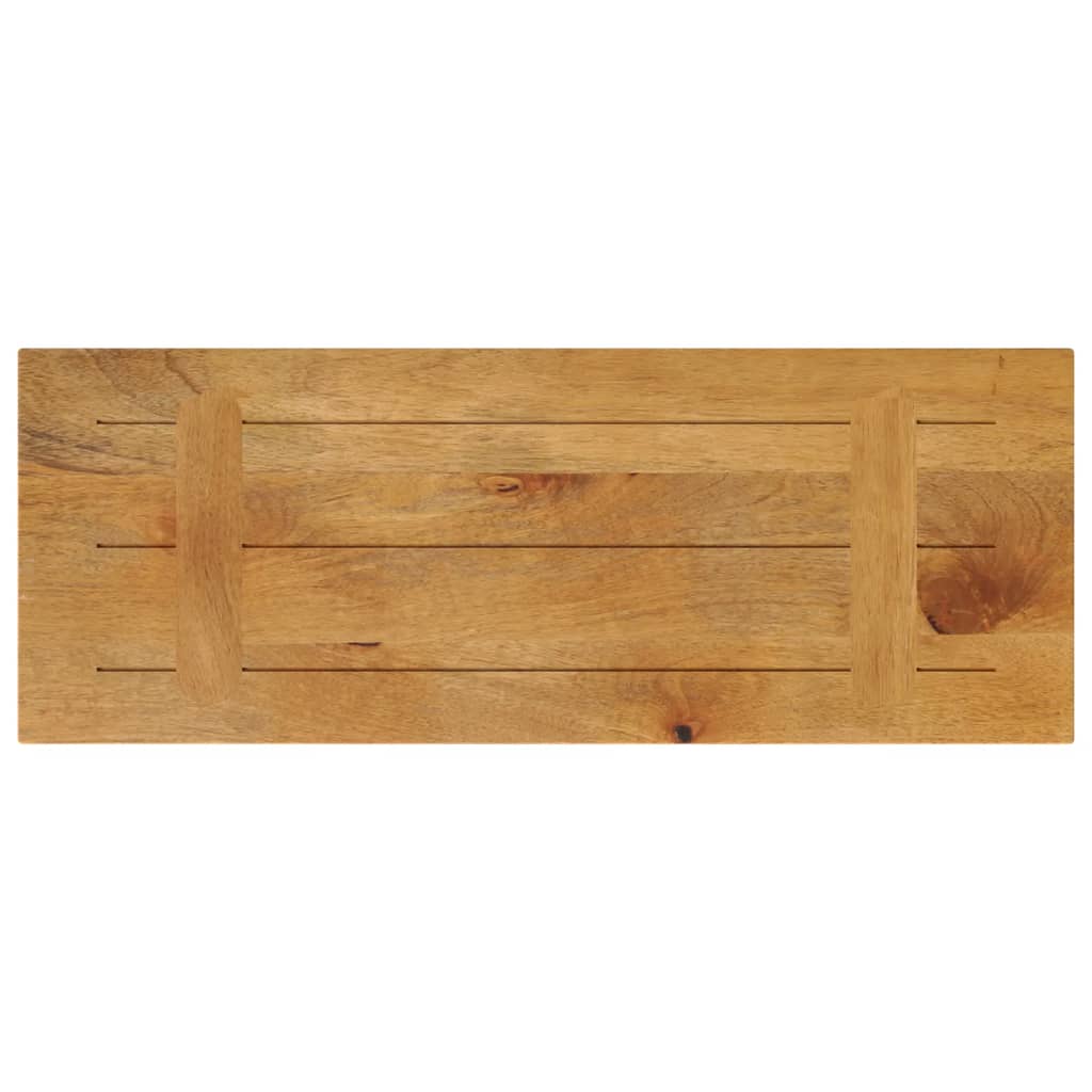 Piano per Tavolo 70x20x3,8 cm Rettangolare Legno Massello Mango | homemem39