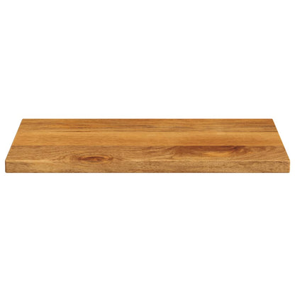 Piano per Tavolo 50x30x3,8 cm Rettangolare Legno Massello Mango