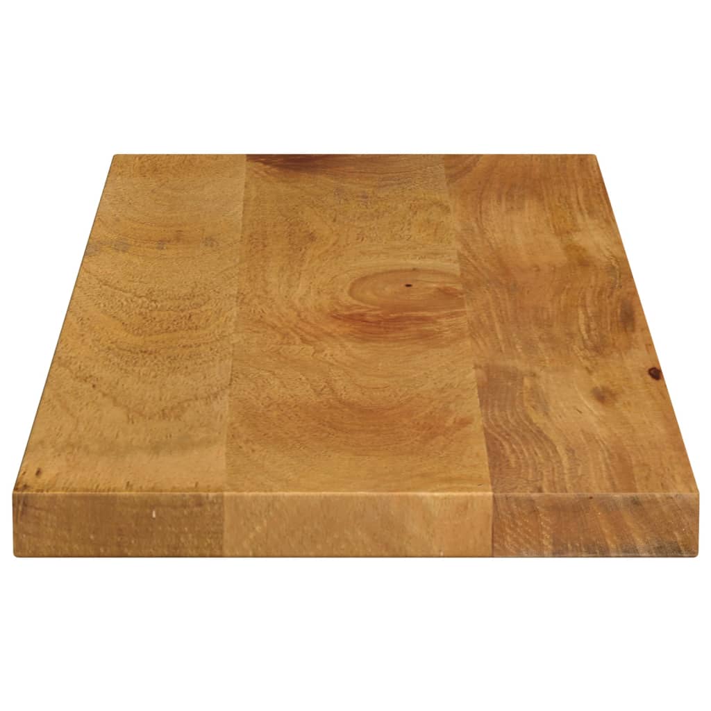 Piano per Tavolo 80x40x3,8 cm Rettangolare Legno Massello Mango