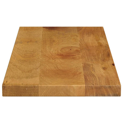 Piano per Tavolo 80x40x3,8 cm Rettangolare Legno Massello Mango