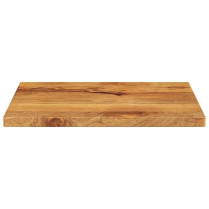 Piano per Tavolo 60x50x3,8 cm Rettangolare Legno Massello Mango | homemem39