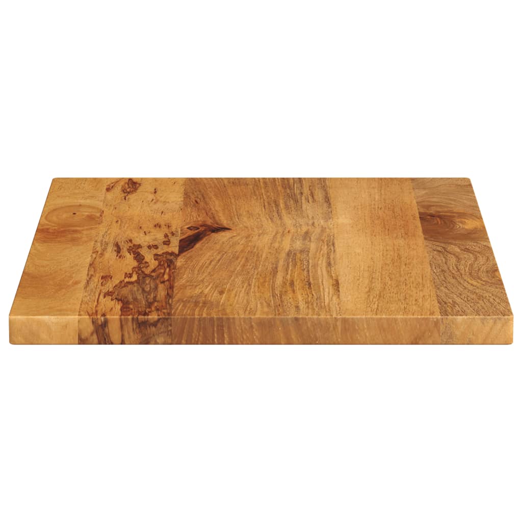 Piano per Tavolo 60x50x3,8 cm Rettangolare Legno Massello Mango