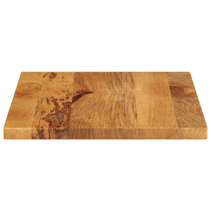 Piano per Tavolo 60x50x3,8 cm Rettangolare Legno Massello Mango