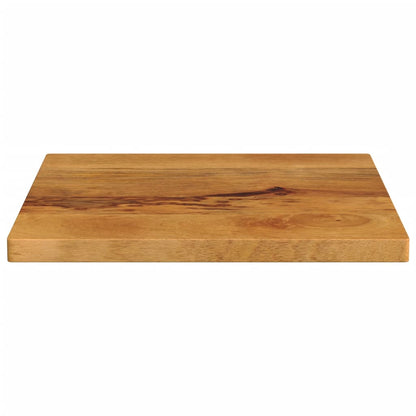 Piano per Tavolo 60x60x3,8 cm Quadrato Legno Massello di Mango