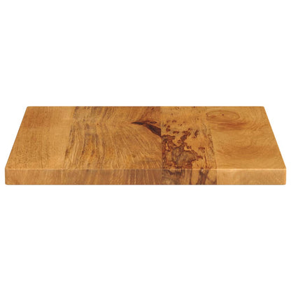 Piano per Tavolo 60x60x3,8 cm Quadrato Legno Massello di Mango