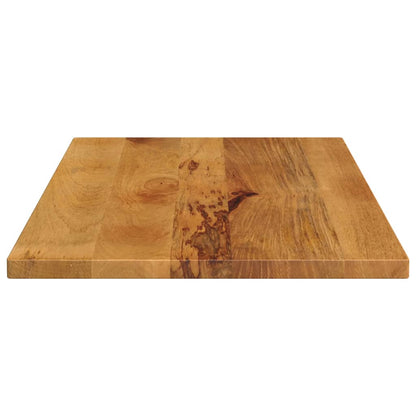 Piano per Tavolo 80x60x3,8 cm Rettangolare Legno Massello Mango