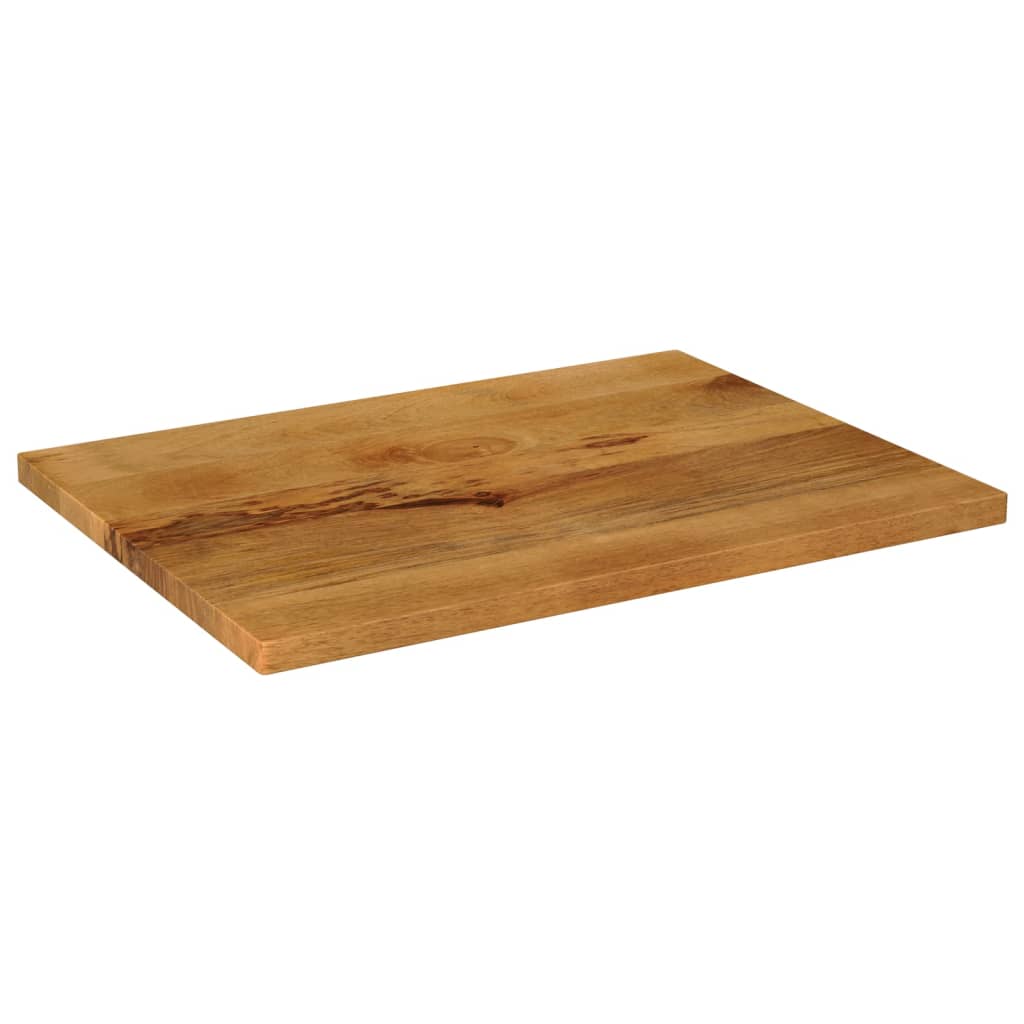 Piano per Tavolo 90x60x3,8 cm Rettangolare Legno Massello Mango