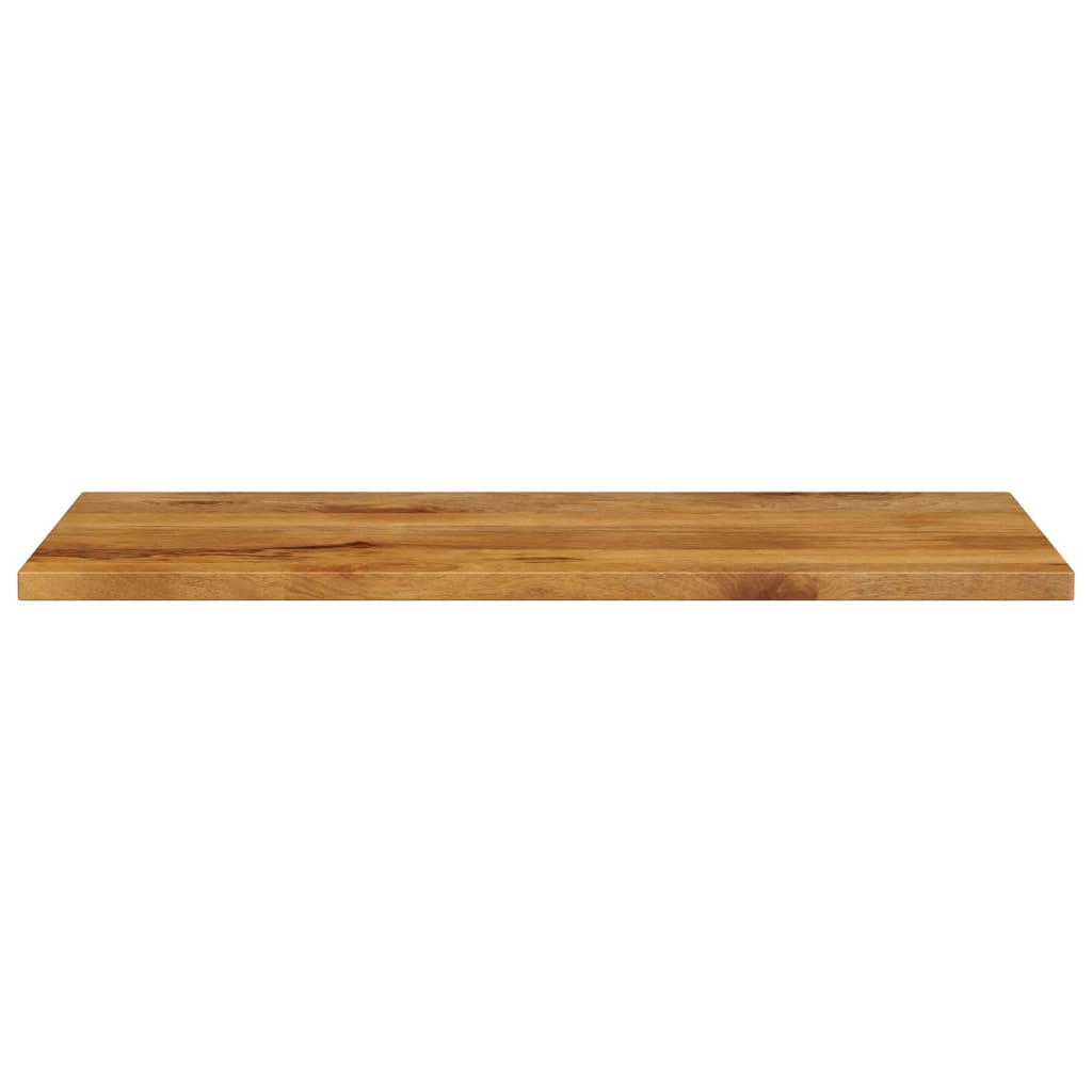 Piano per Tavolo 100x60x3,8cm Rettangolare Legno Massello Mango