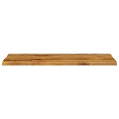 Piano per Tavolo 100x60x3,8cm Rettangolare Legno Massello Mango