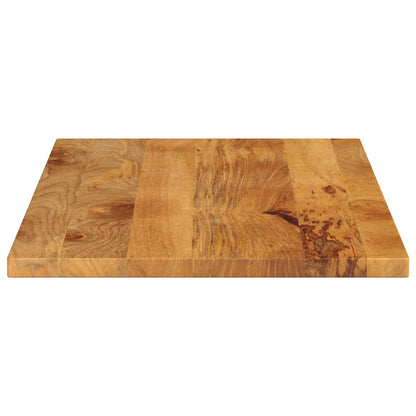 Piano per Tavolo 100x60x3,8cm Rettangolare Legno Massello Mango