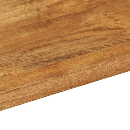 Piano per Tavolo 100x60x3,8cm Rettangolare Legno Massello Mango | homemem39
