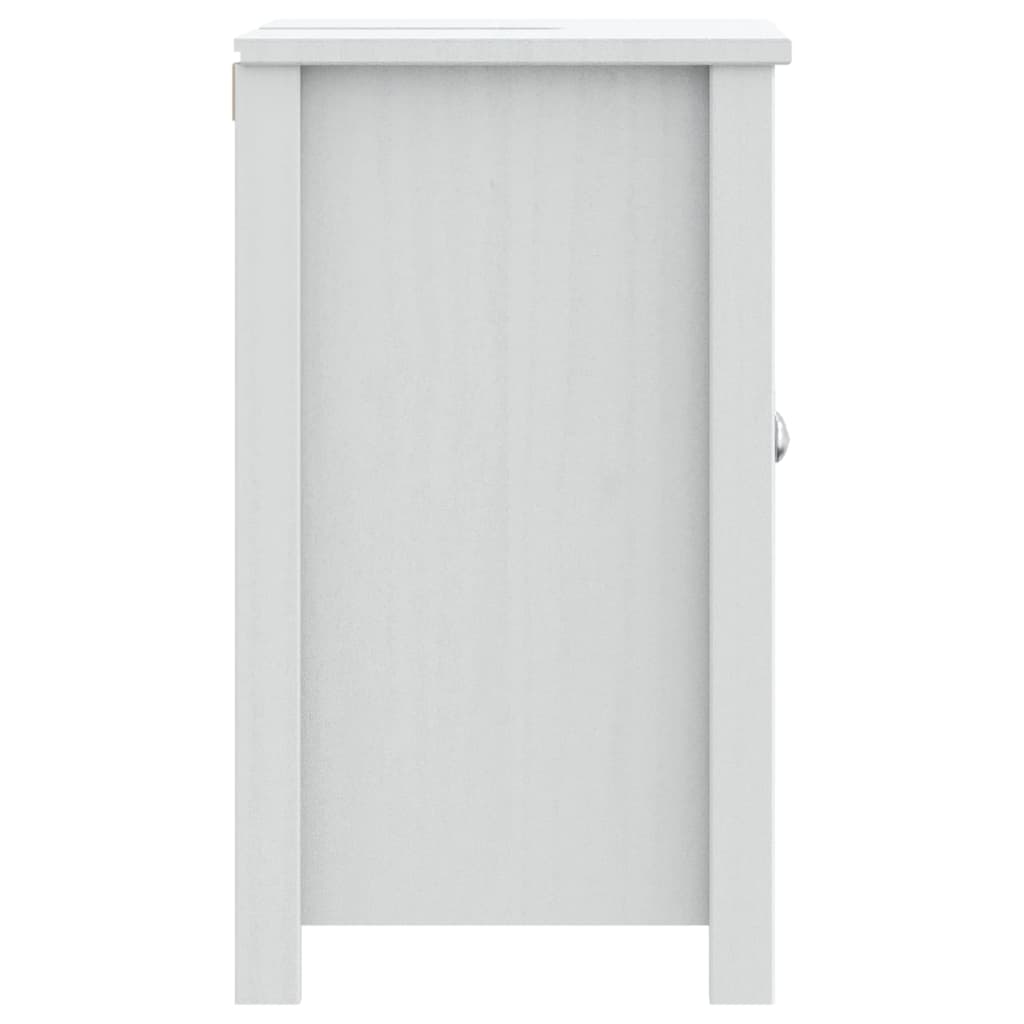 Mobile Lavabo da Bagno BERG Bianco 60x34x59 cm Massello Pino | homemem39