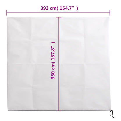 Coperture con Cerniera per Piante 4pz 70 g/m² 3,93x3,5 m - homemem39