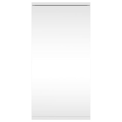 Armadietto Angolare con Specchio da Bagno Bianco 30x24x60 cm | homemem39