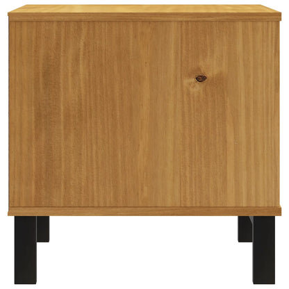 Tavolino FLAM 50x50x50 cm in Legno Massello di Pino