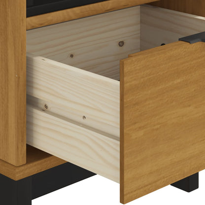 Tavolino FLAM 50x50x50 cm in Legno Massello di Pino