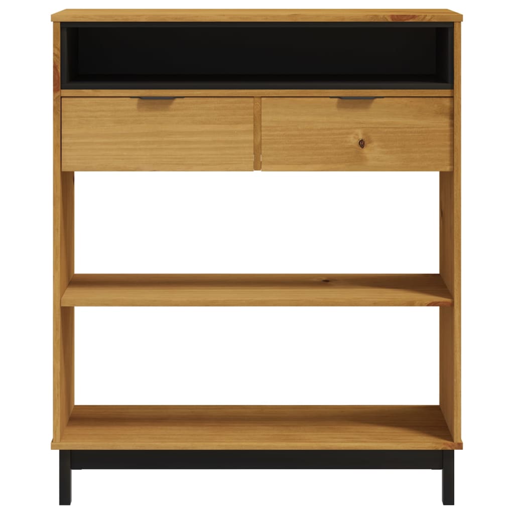 Tavolino da Bar FLAM 92x45x110 cm in Legno Massello di Pino - homemem39