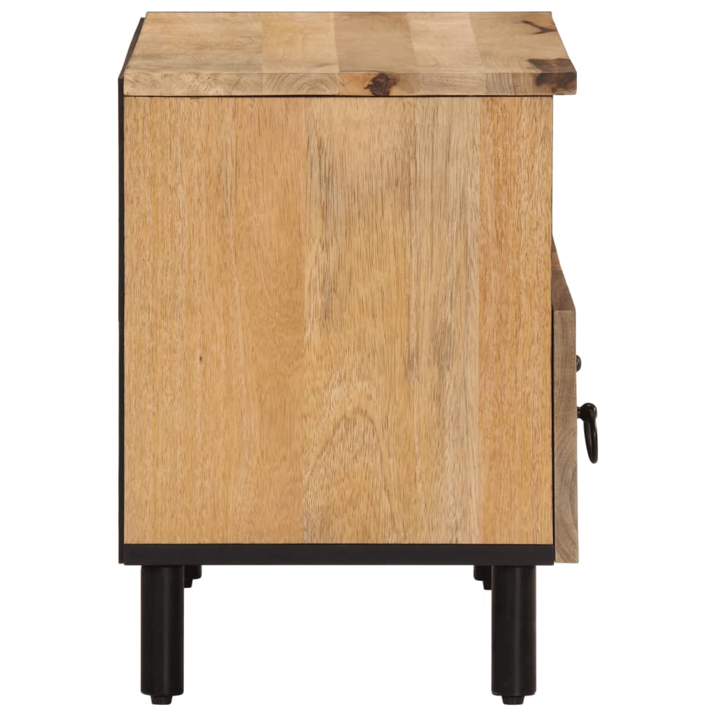Mobile Porta TV 70x33x46 cm in Legno Massello di Mango - homemem39