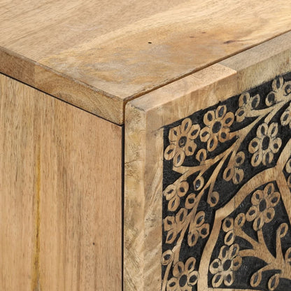 Mobile Porta TV 105x33x46cm in Legno Massello di Mango