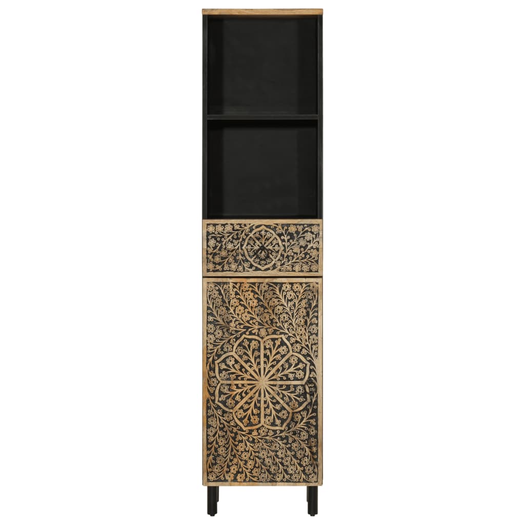 Mobile da Bagno 38x33x160 cm in Legno Massello di Mango | homemem39
