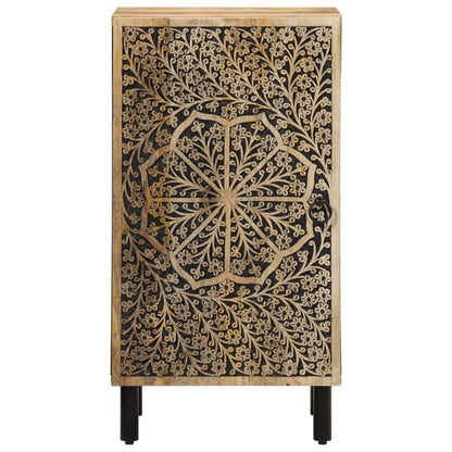 Credenza 40x33x75 cm in Legno Massello di Mango