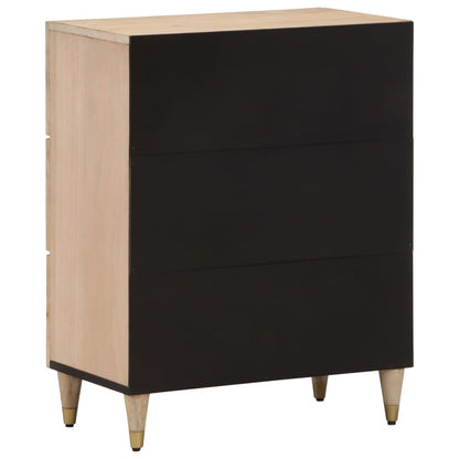 Credenza 60x33x75 cm in Legno Massello di Mango - homemem39