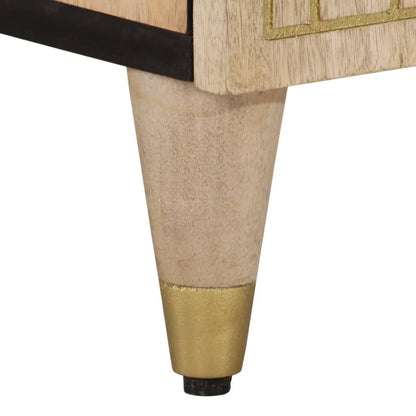 Mobile Lavabo da Bagno 62x33x58cm in Legno Massello di Mango | homemem39