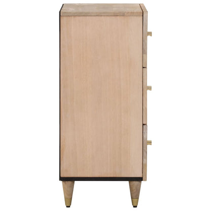 Credenza 40x33x75 cm in Legno Massello di Mango