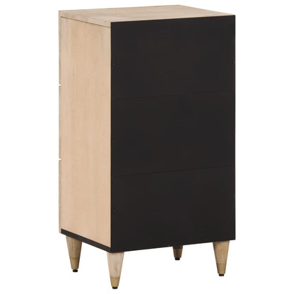 Credenza 40x33x75 cm in Legno Massello di Mango